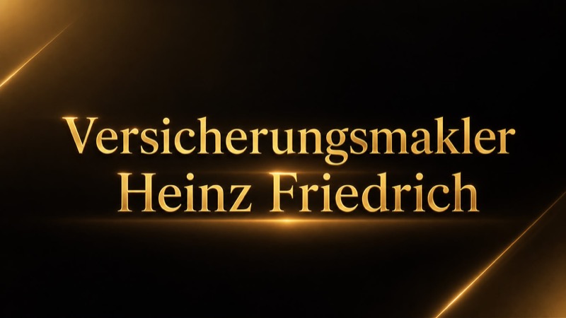 Finanzdienstleistung Heinz Friedrich